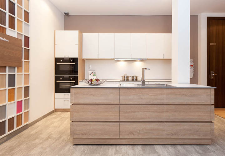 Tủ bếp gỗ An Cường AC25