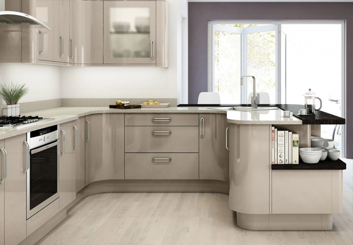 Tủ bếp Acrylic - AC14