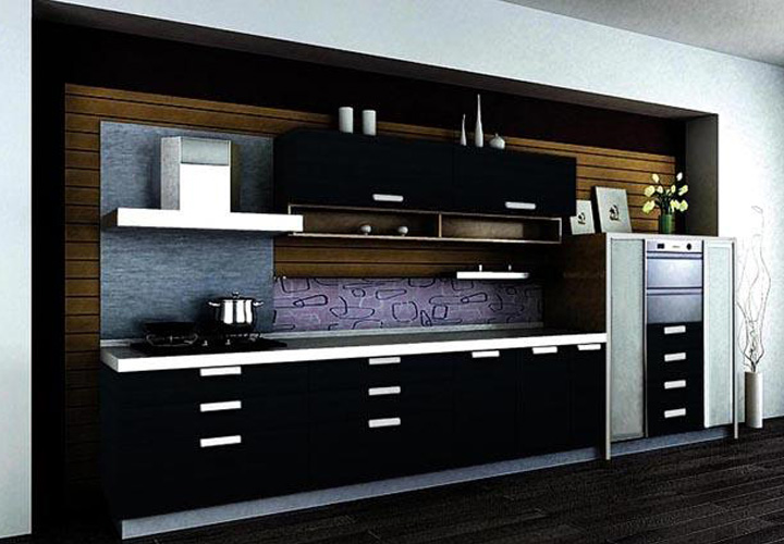 Tủ bếp Acrylic - AC38